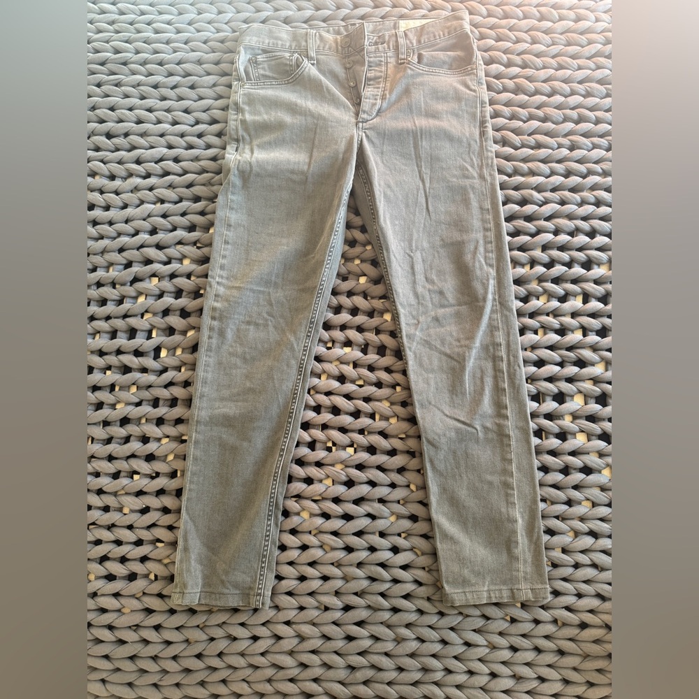 Rag & Bone Charcoal Slim Jeans